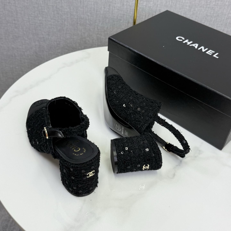 Ch**el heeled shoes